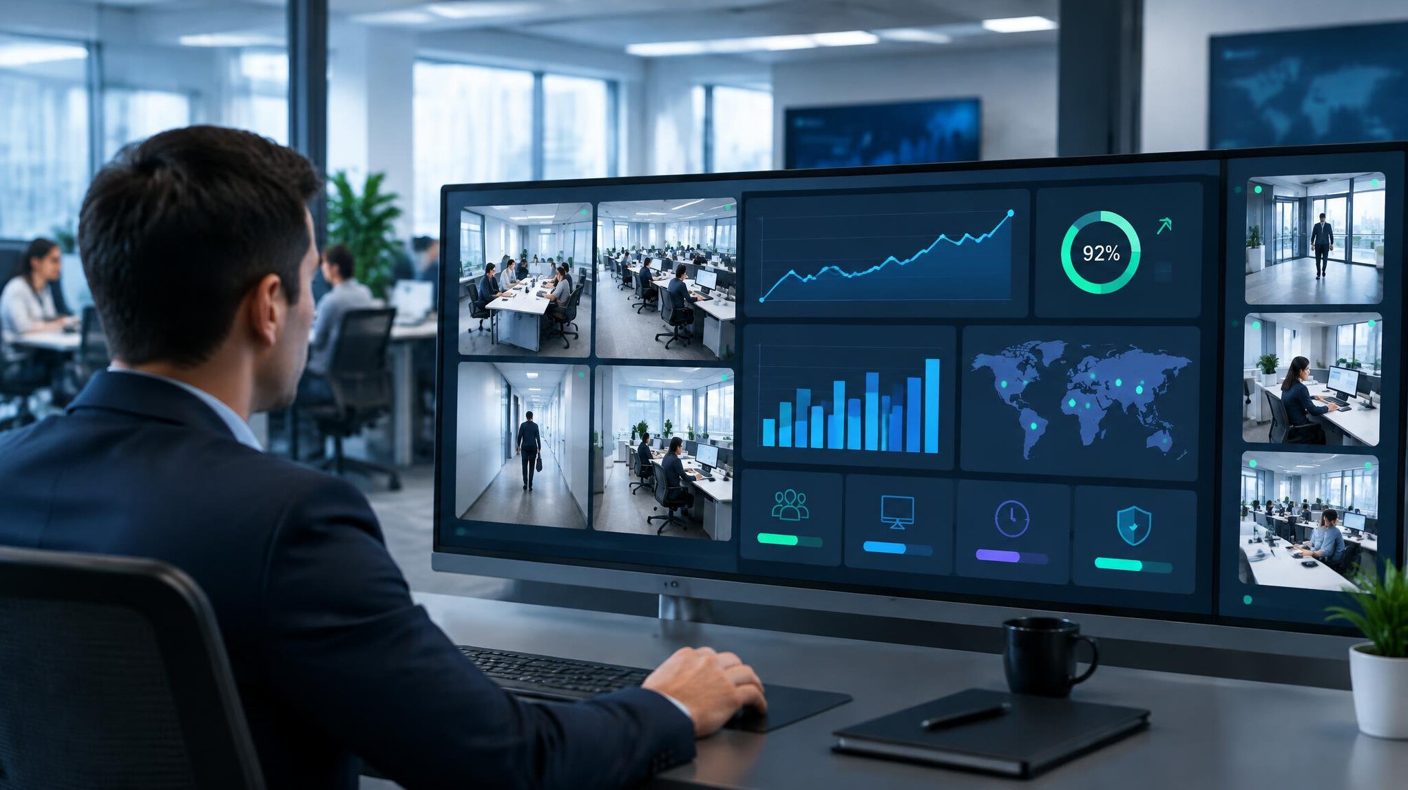 corporate office monitoring