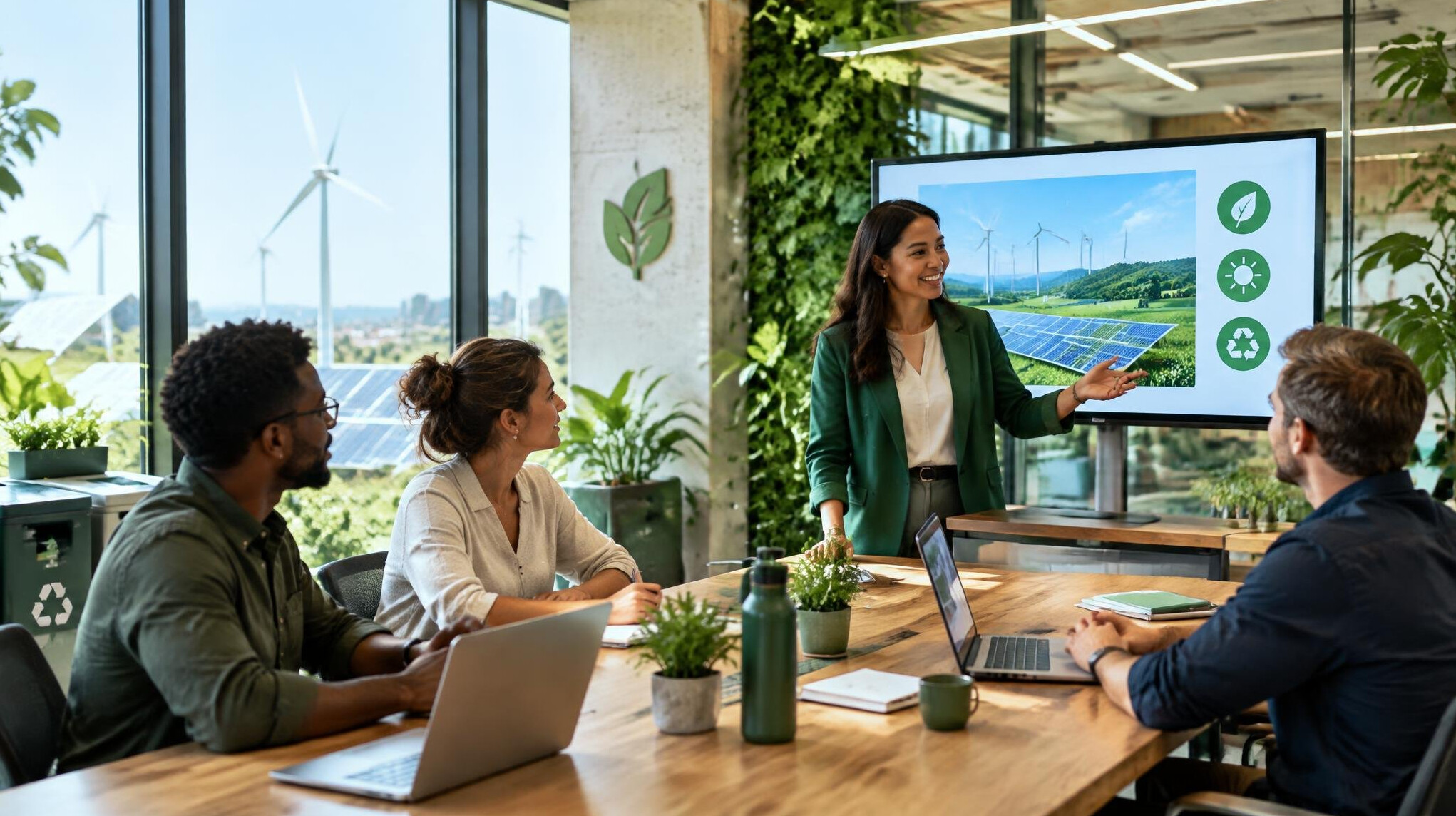 sustainable corporate office